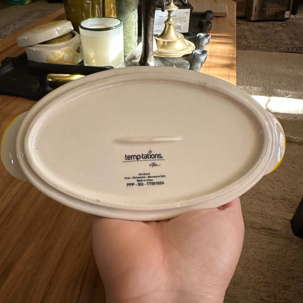 Temptations Pumpkin Butter Dish with Lid